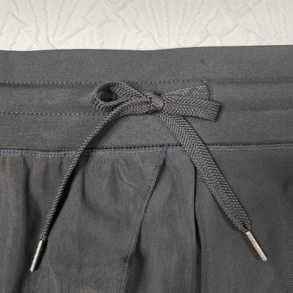 Halara High Waisted Drawstring Mesh Flowy Midi Sk… - image 5